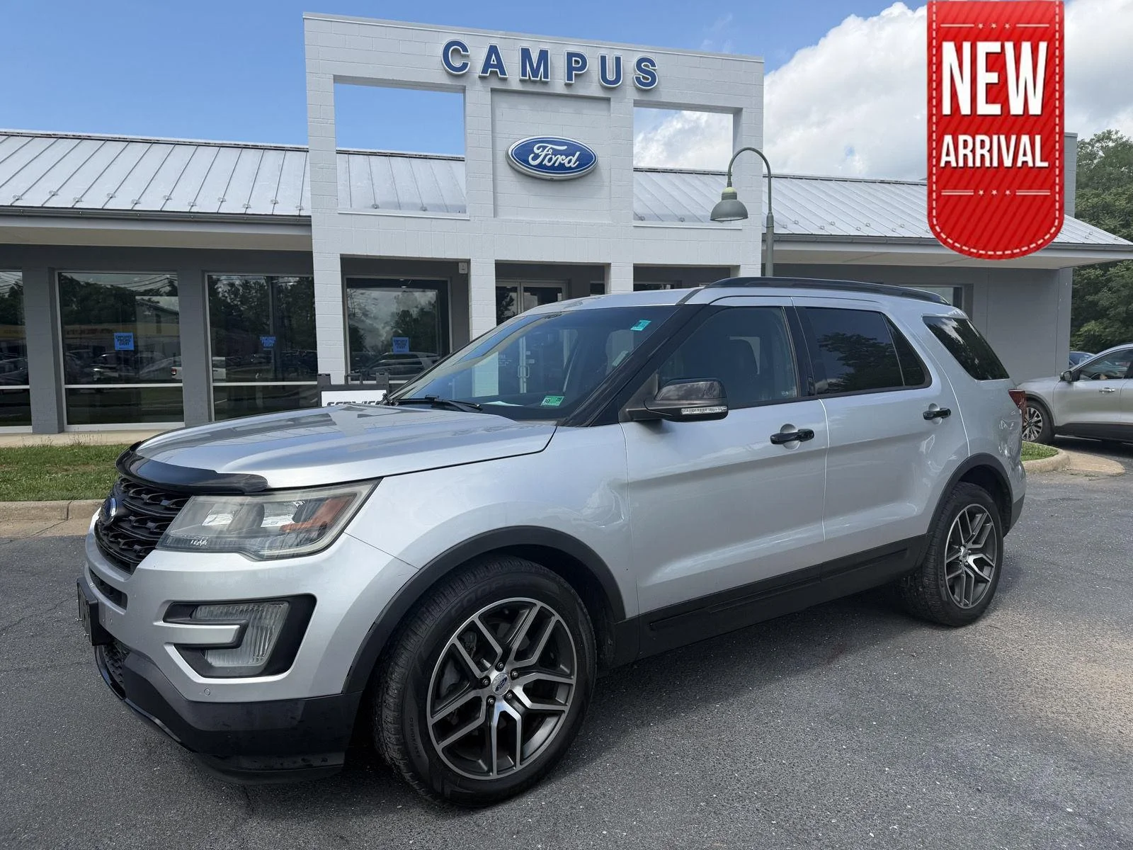 Used 2016 Ingot Silver Ford Sport image 1