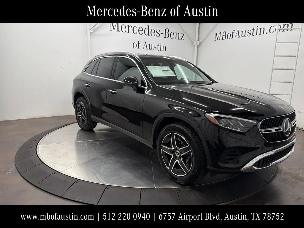 New 2027 Black Mercedes-Benz GLC 300 image 1