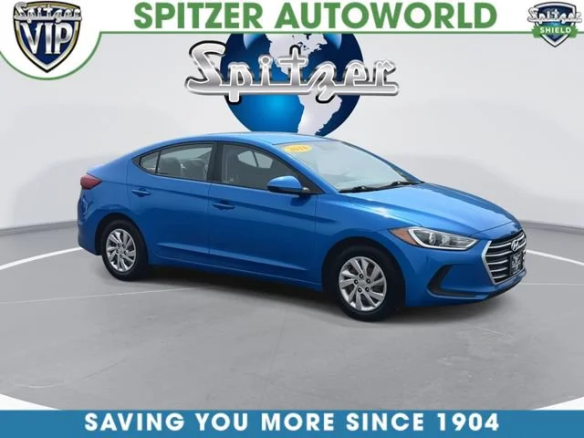 Used 2018 Hyundai Elantra SE with VIN KMHD74LF1JU452677 for sale in Parma, OH
