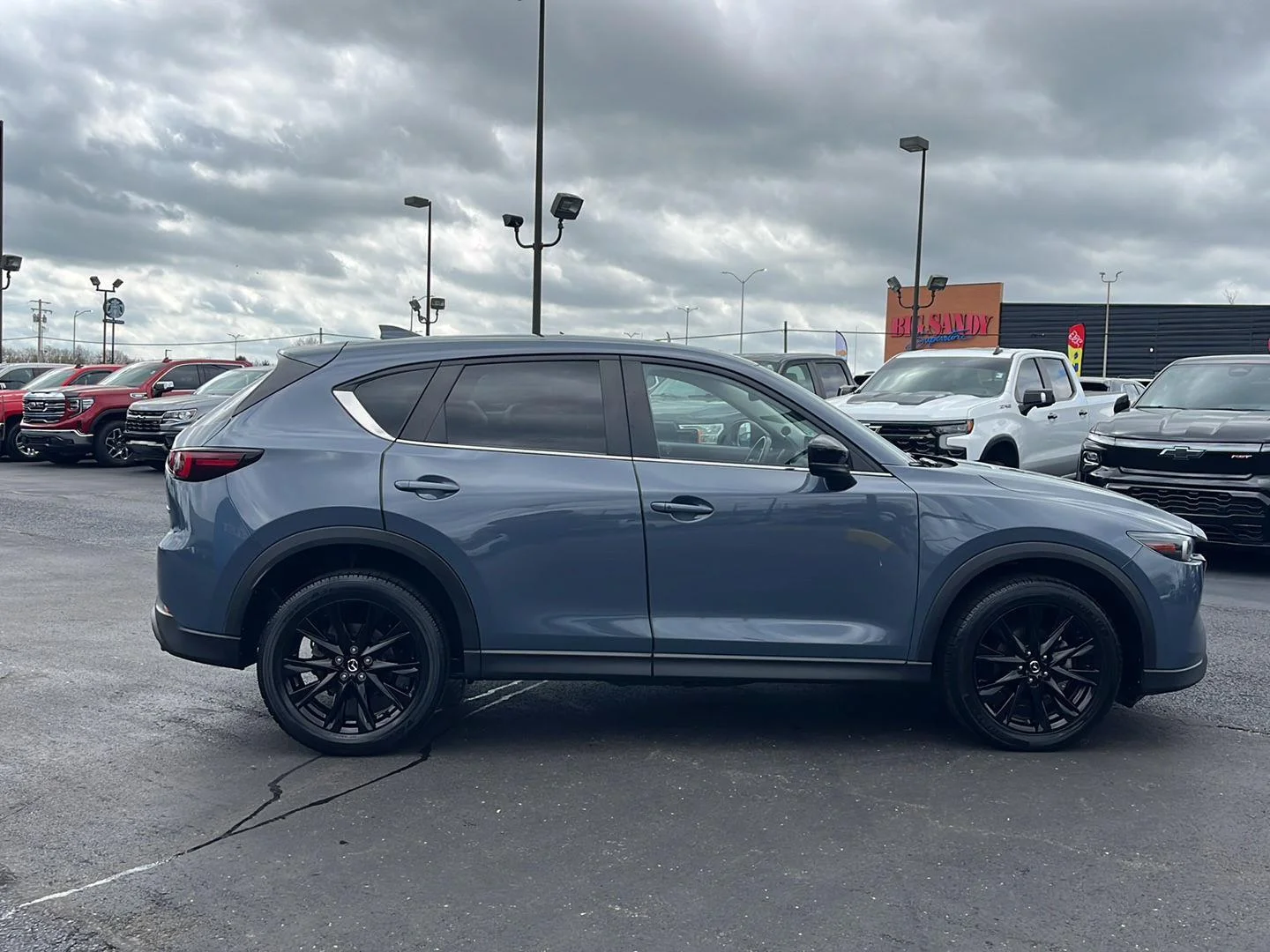 Used 2023 Polymetal Gray Mazda 2.5 S Carbon Edition image 6