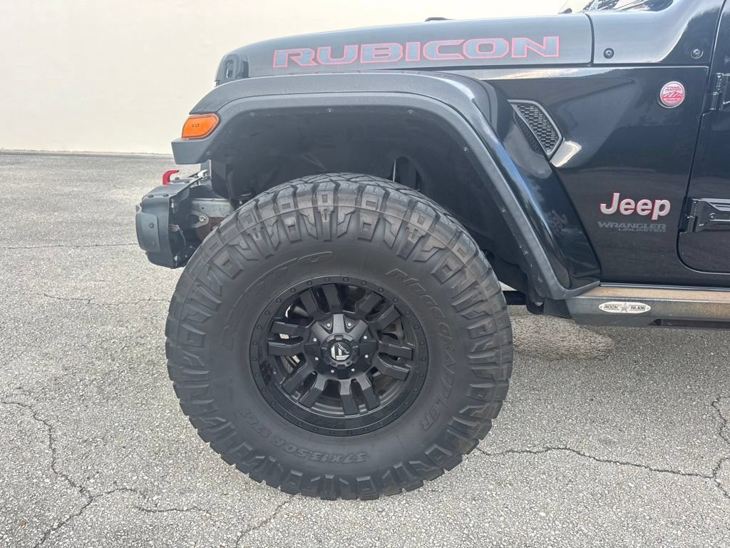 Used 2018 Black Clearcoat Jeep Rubicon image 8
