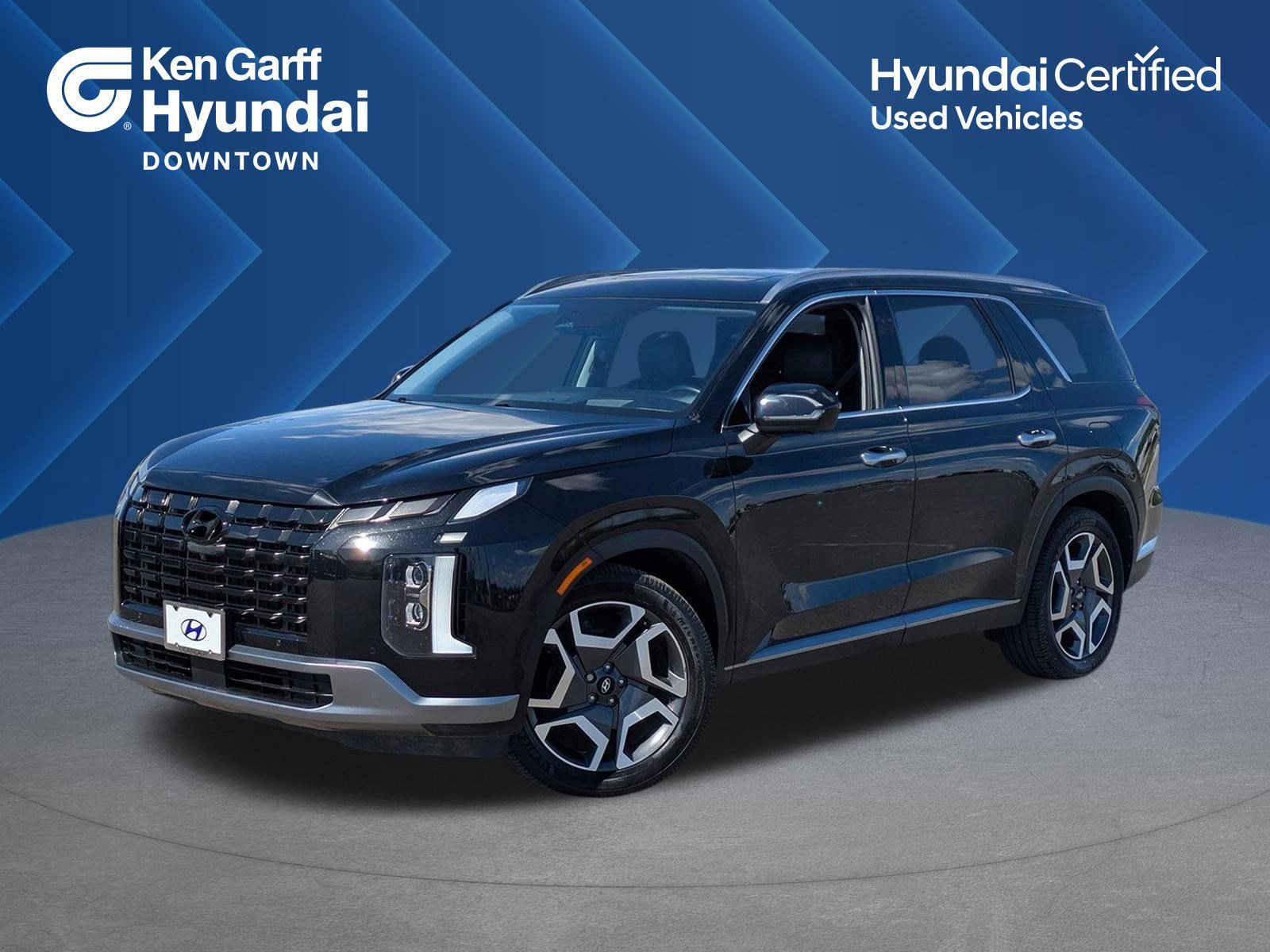 Certified Used 2023 Abyss Black Pearl Hyundai Limited image 1