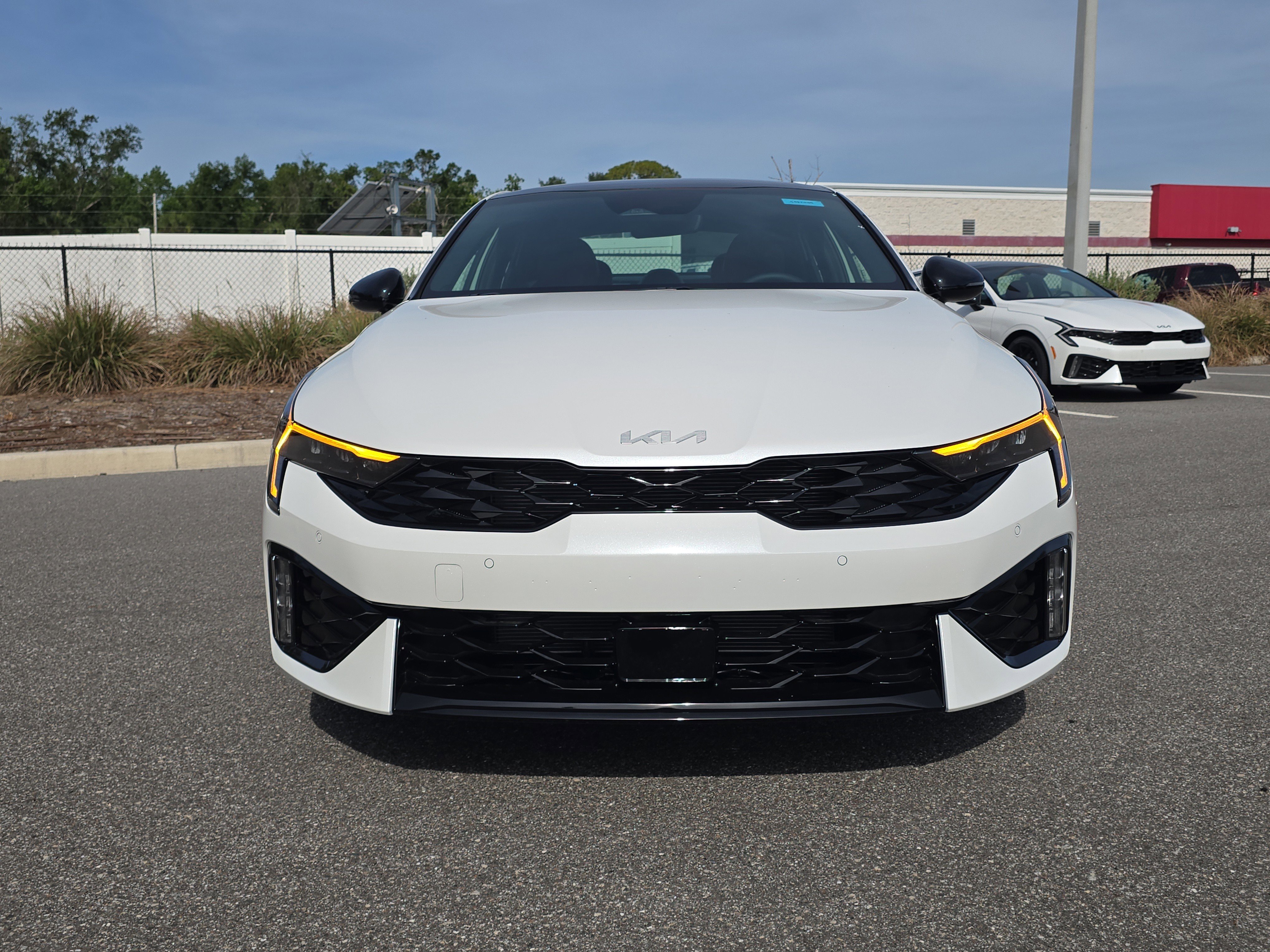New 2026 Snow White Pearl Kia GT-Line FWD image 3