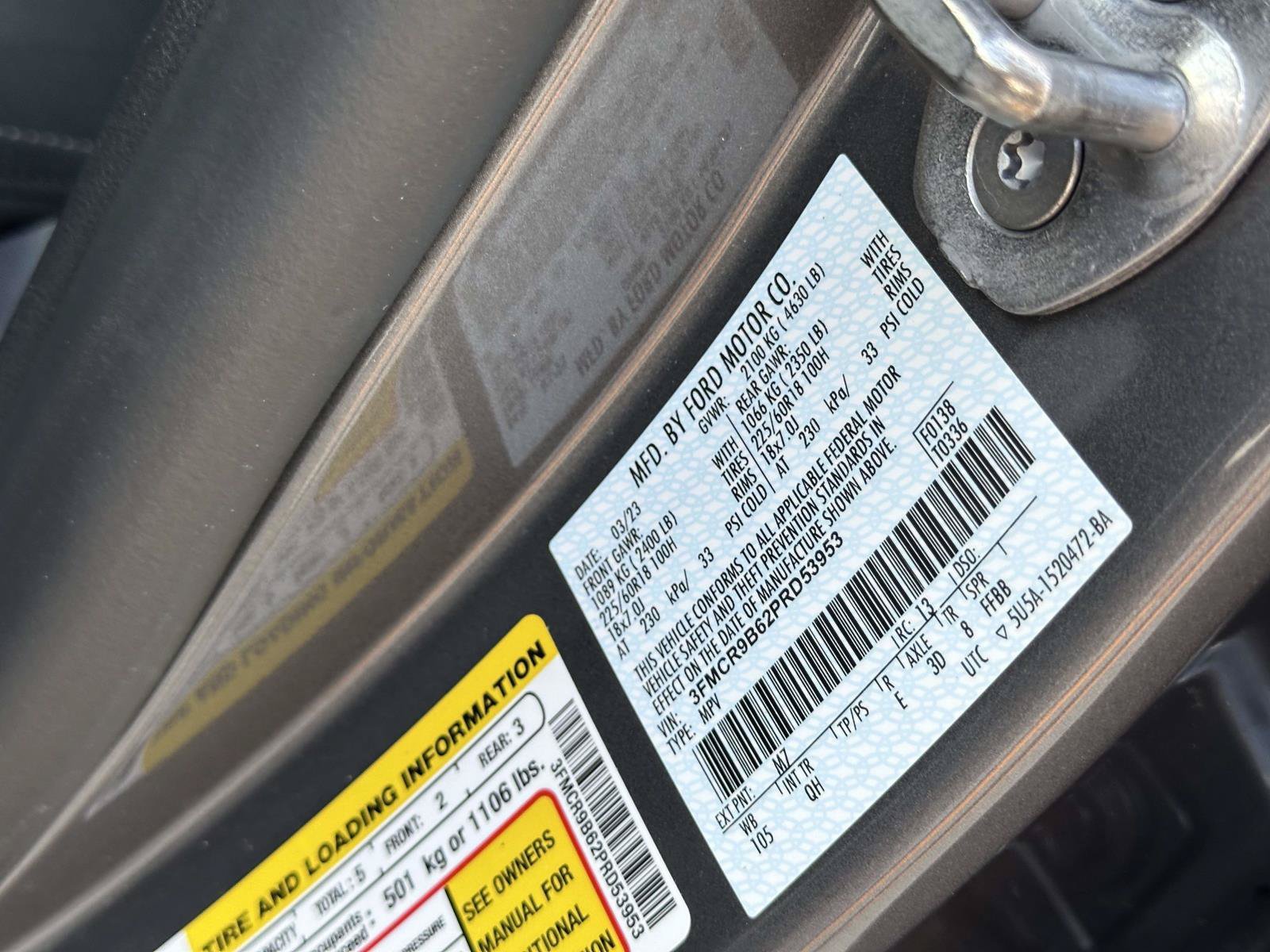 Certified Used 2023 Carbonized Gray Ford Big Bend image 15
