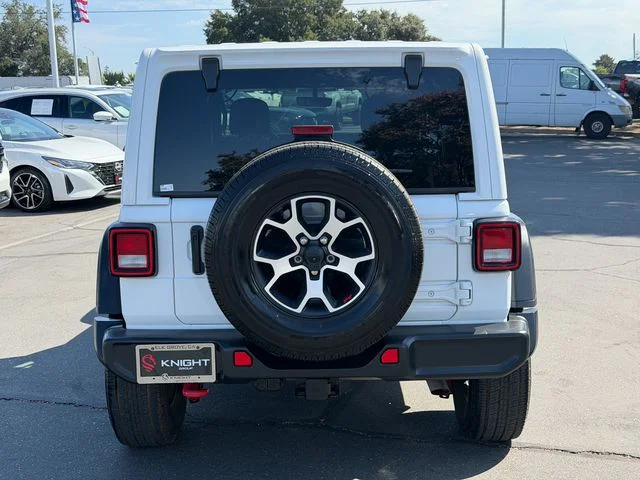 Used 2022 White Jeep Unlimited Rubicon image 10