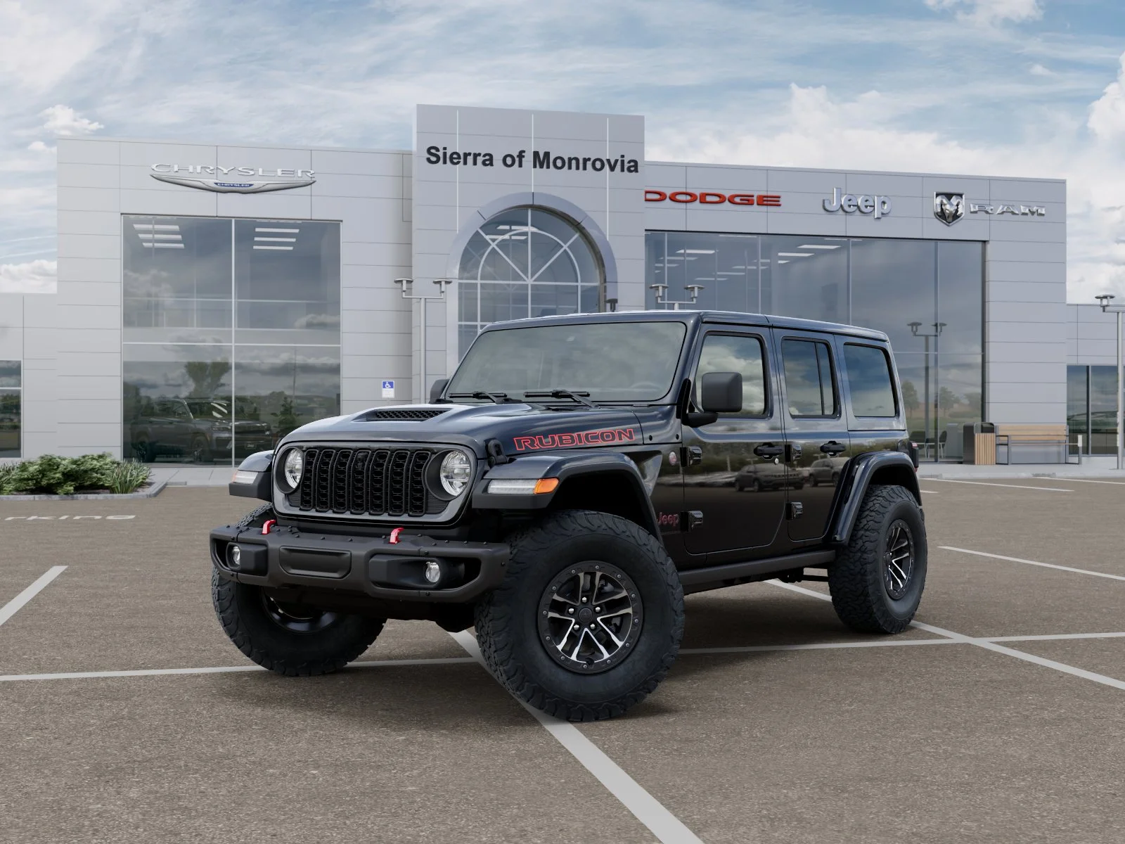 New 2026 Black Clear-Coat Exterior Paint Jeep Rubicon X image 27