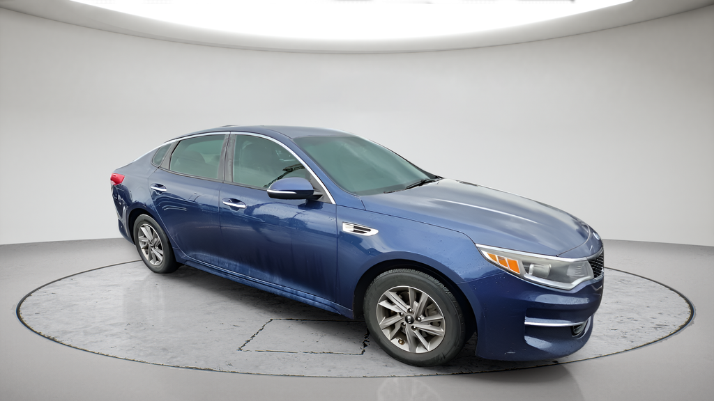 Used 2016 Horizon Blue Kia LX image 1