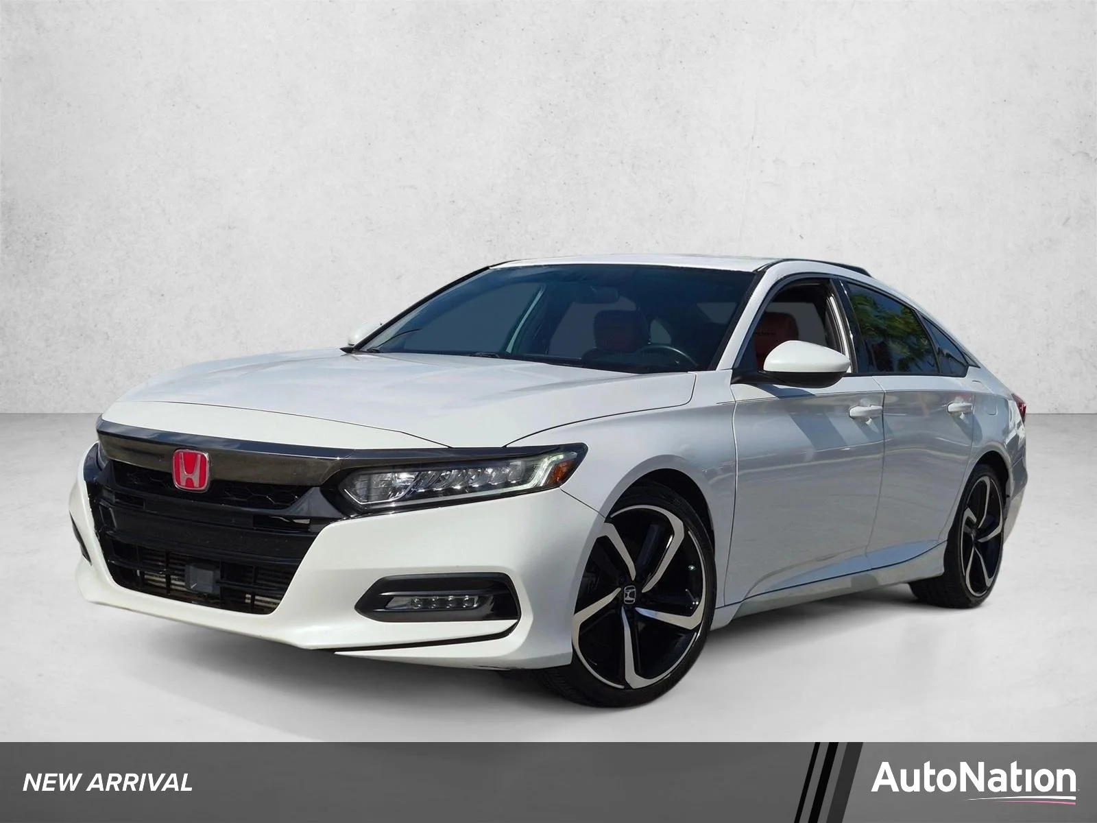 Used 2019 Platinum White Pearl Honda Sport 1.5T image 1