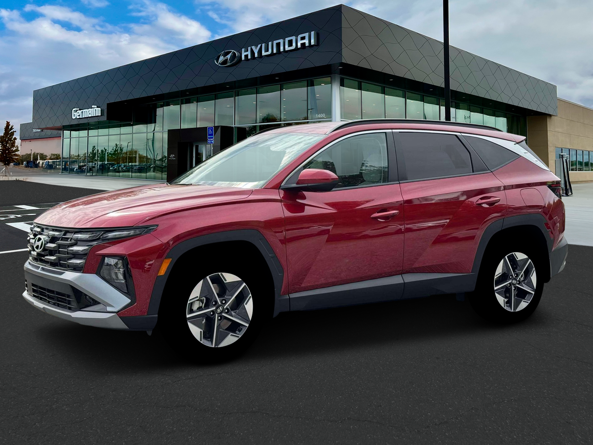 New 2026 Ultimate Red Hyundai SEL Plus AWD image 2