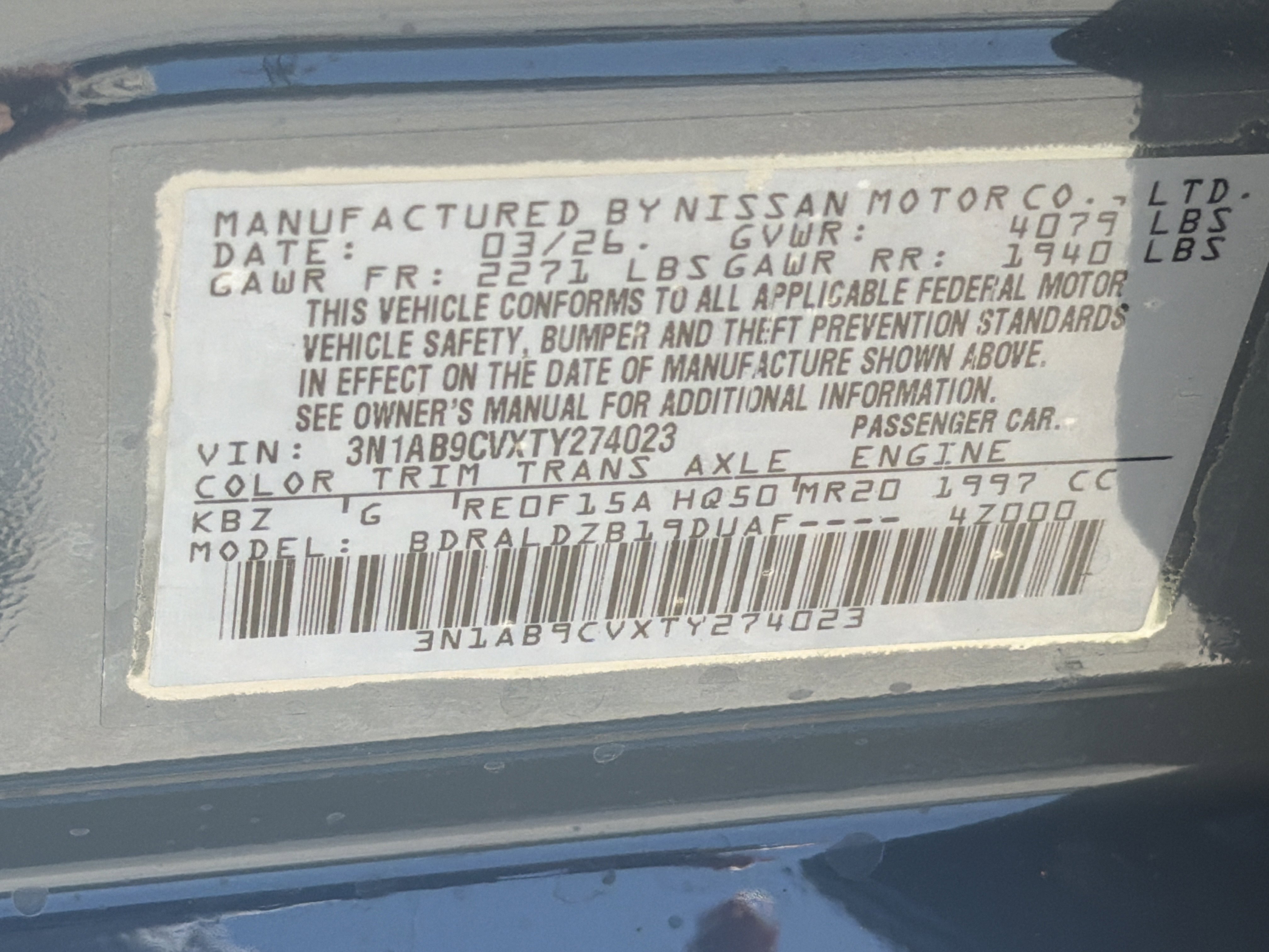 New 2026 Atlantic Gray Metallic Nissan SV image 35