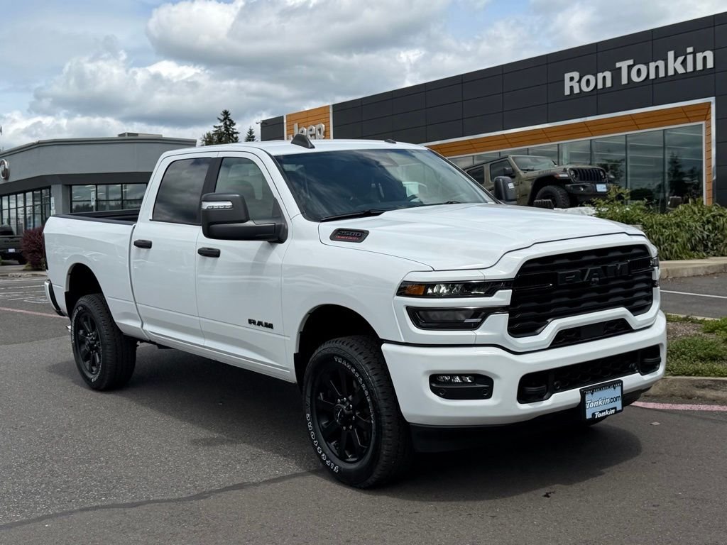 New 2026 Bright White Clear-Coat Exterior Paint RAM Big Horn image 2