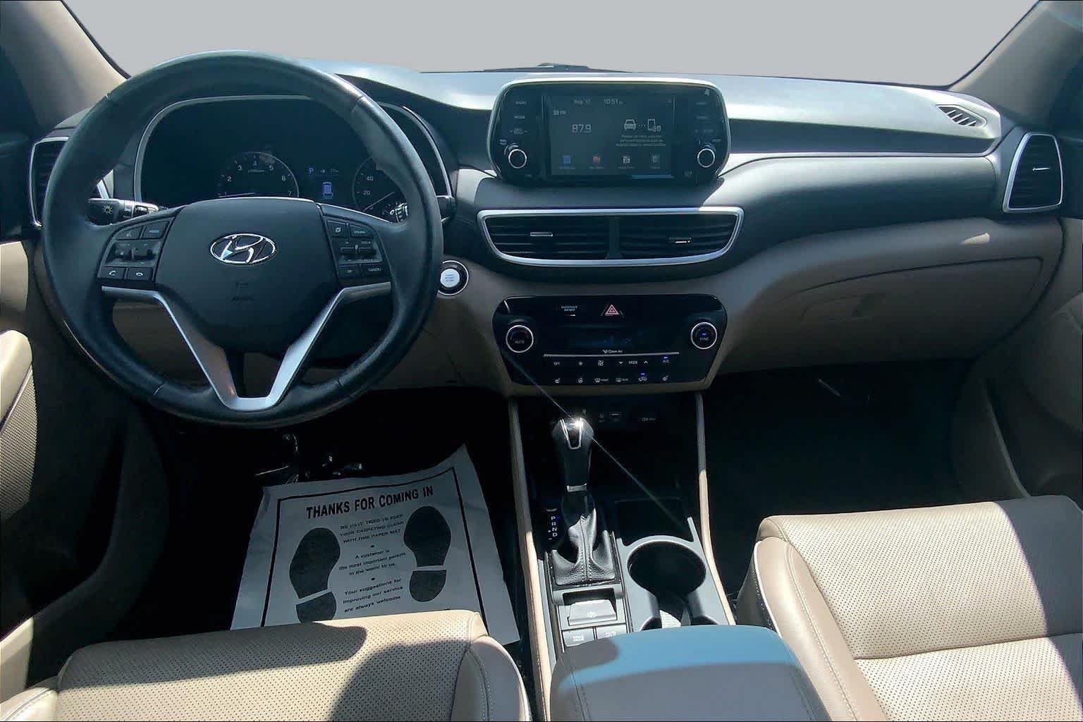 Certified Used 2021 Black Noir Pearl Hyundai Limited image 15