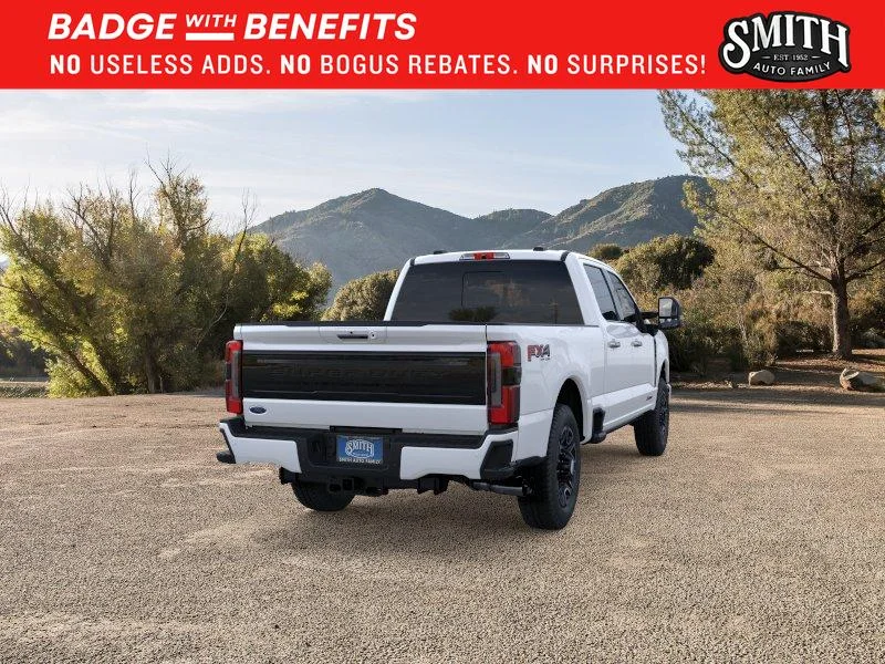 New 2026 Star White Metallic Tri-Coat Ford F-250® Platinum® image 9