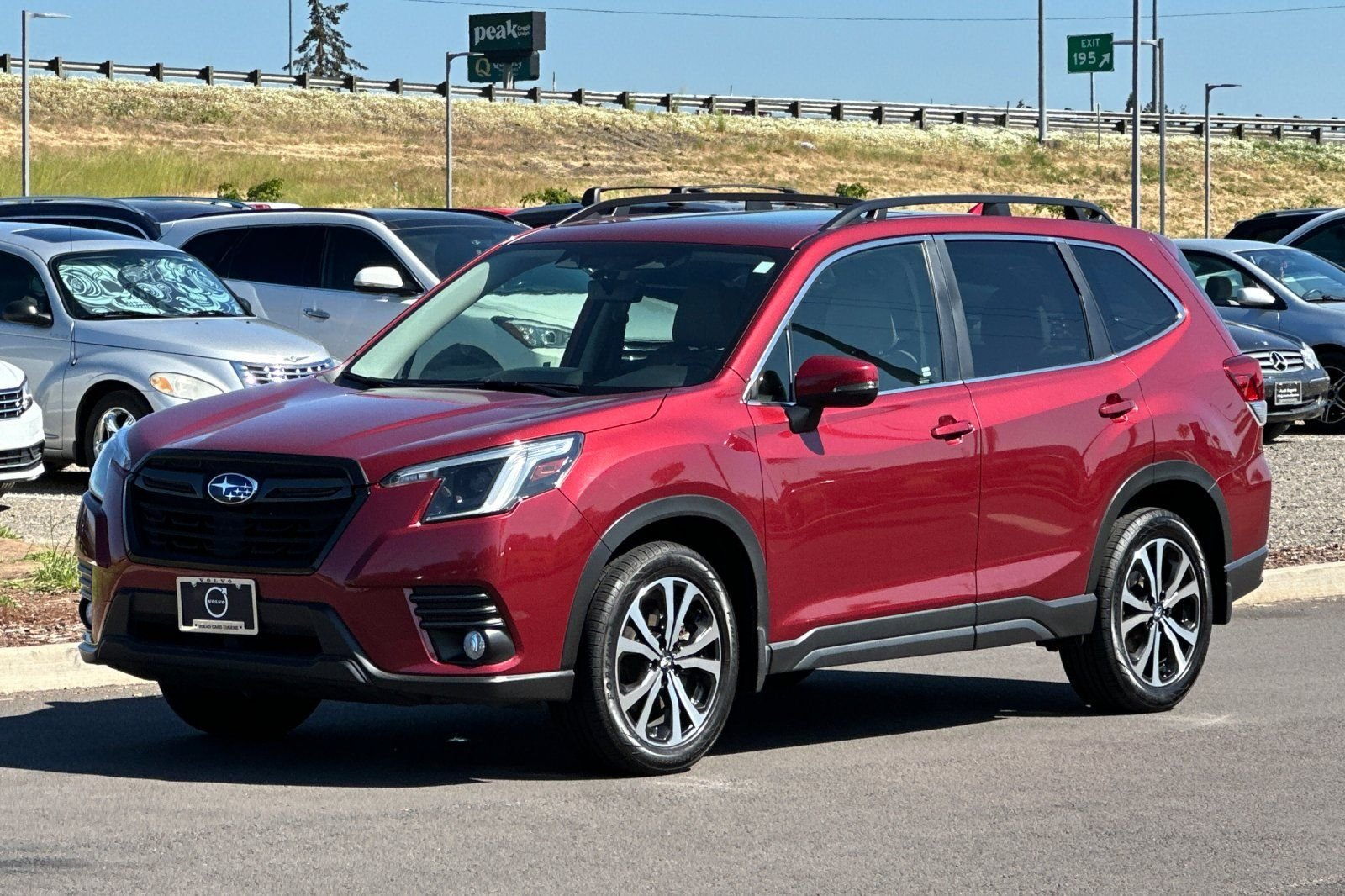 Used 2022 Red Subaru Limited image 7