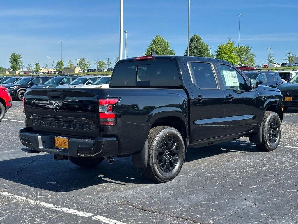 New 2026 Super Black Nissan Crew Cab SV image 3