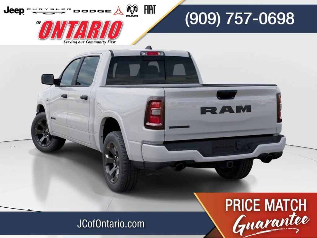 New 2026 Bright White Clear-Coat Exterior Paint RAM Big Horn/Lone Star image 1