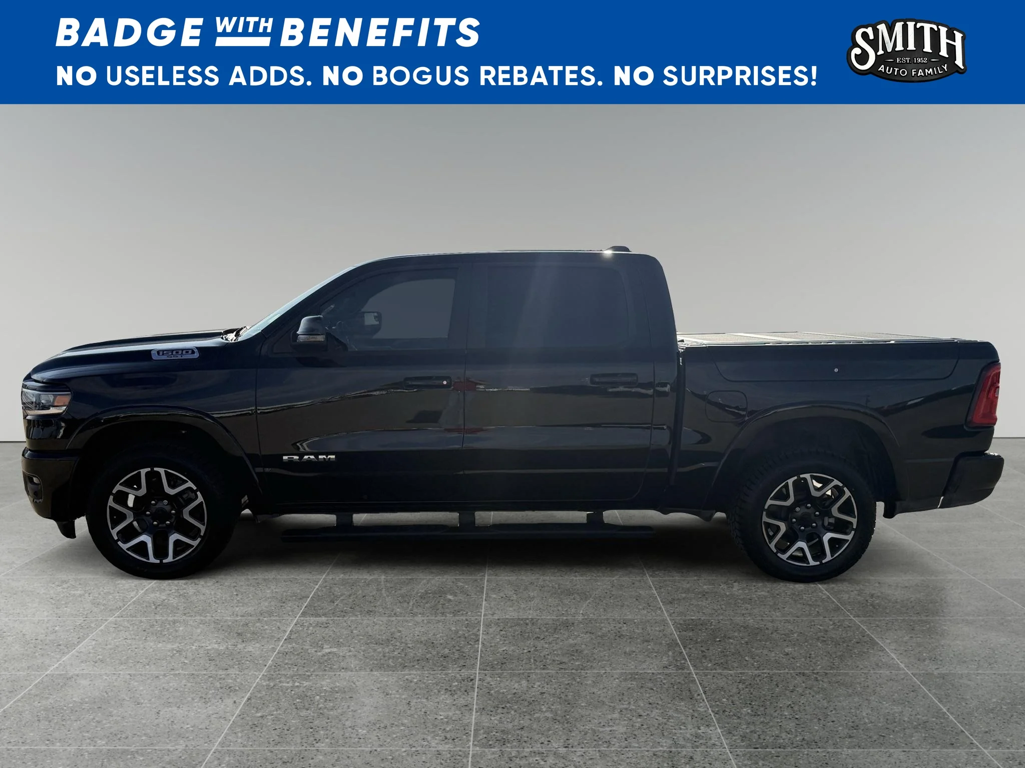 Used 2025 Diamond Black Ram Laramie image 6