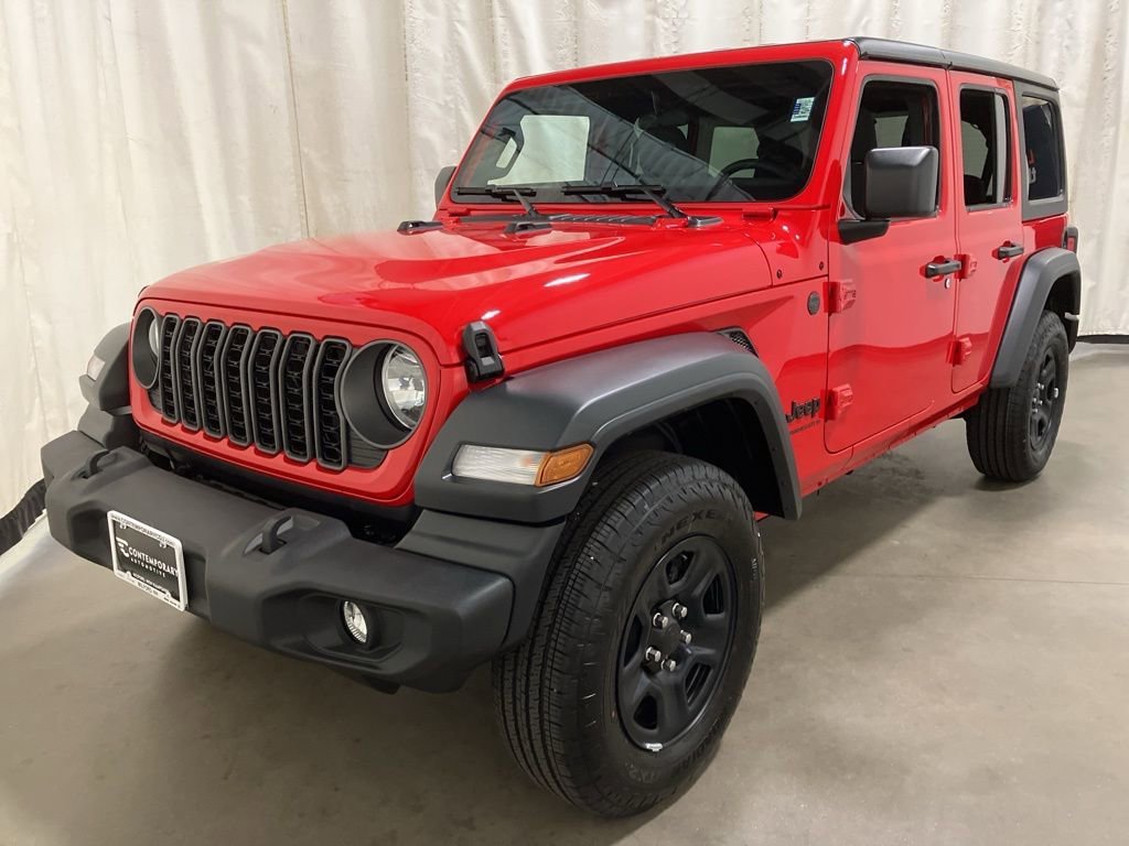 New 2026 Firecracker Red Clear-Coat Exterior Paint Jeep Sport image 19