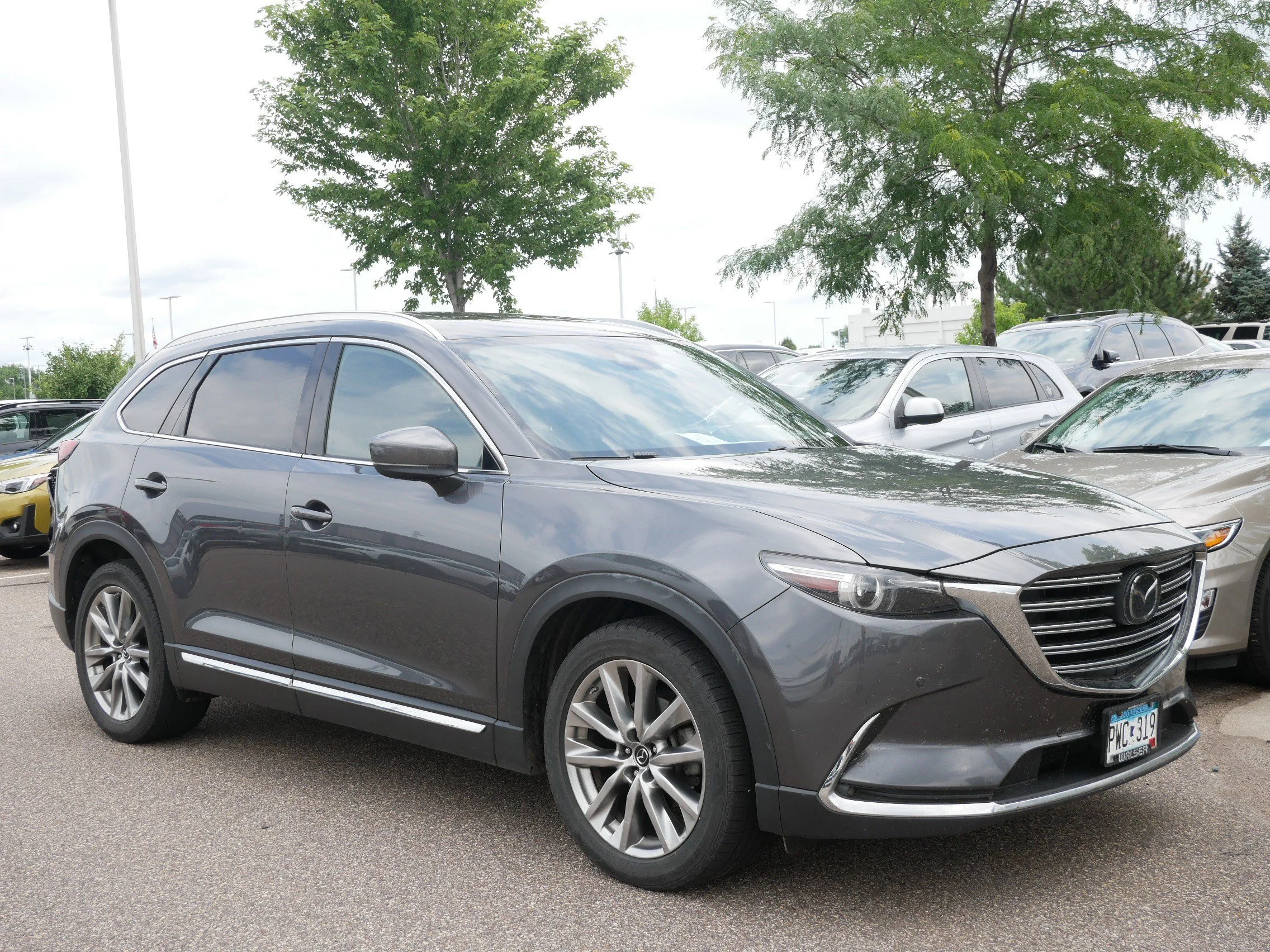Used 2018 Machine Gray Metallic Mazda Grand Touring image 1
