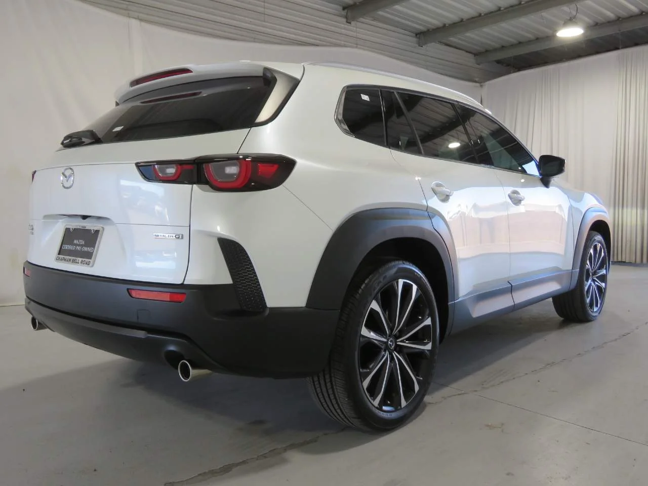 Certified Used 2025 Wind Chill Pearl Mazda 2.5 S Premium Plus image 4