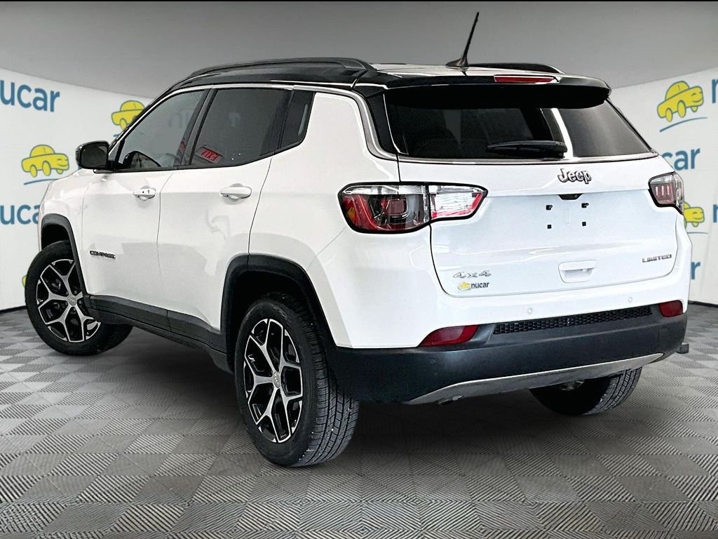 Used 2024 Bright White Clearcoat Jeep Limited image 4