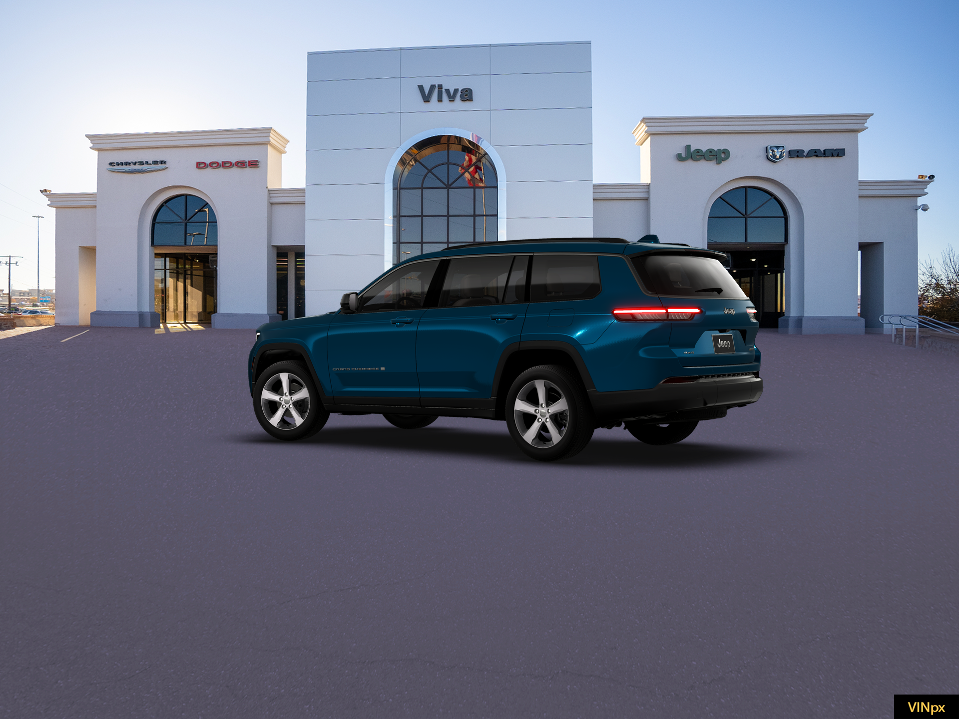 New 2026 Fathom Blue Pearl-Coat Exterior Paint Jeep Limited image 4