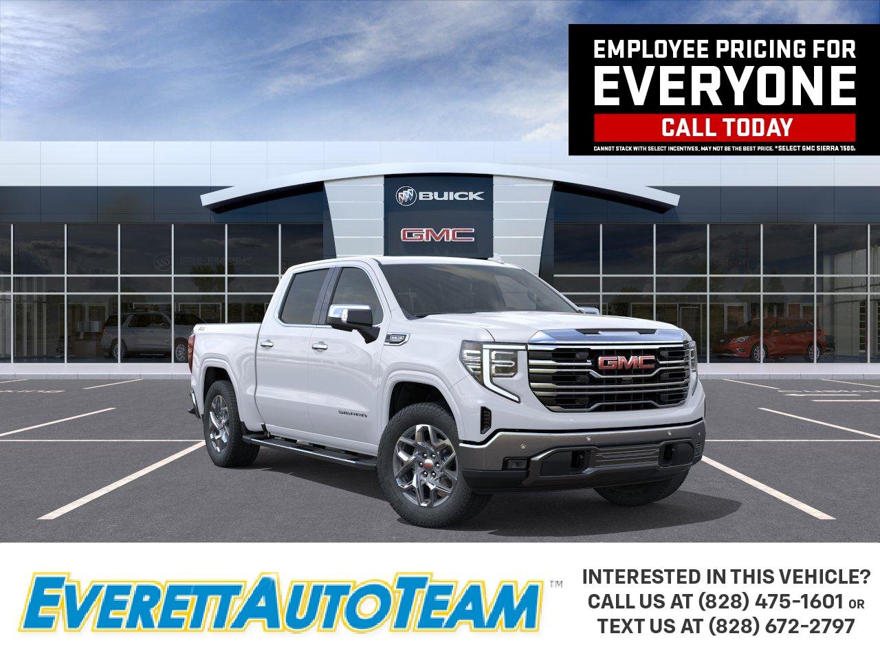 New 2026 Summit White GMC SLT image 1