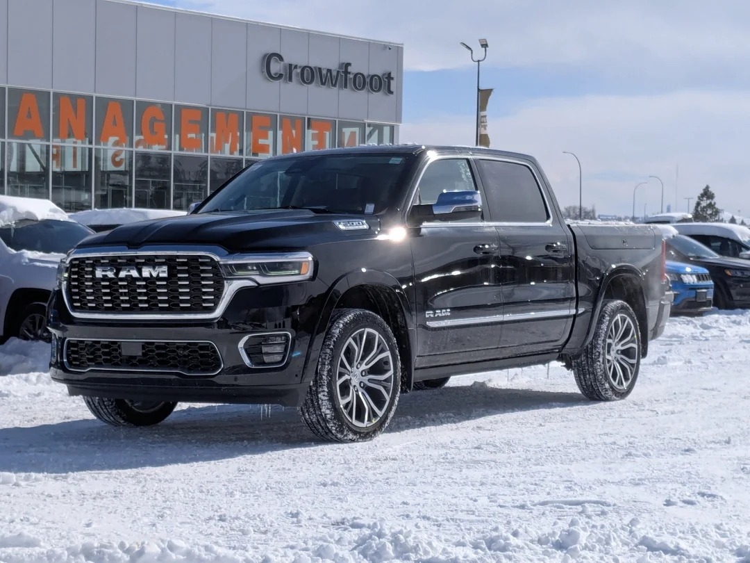 New 2026 Black RAM Tungsten - - Hurricane HO - Multi-Fnctn Tailgate - Prem Lthr - Trailer Brake - 8-Spd Auto & More! image 4