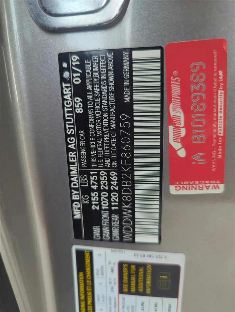 Used 2019 Mojave Silver Metallic Mercedes-Benz C 300 image 2