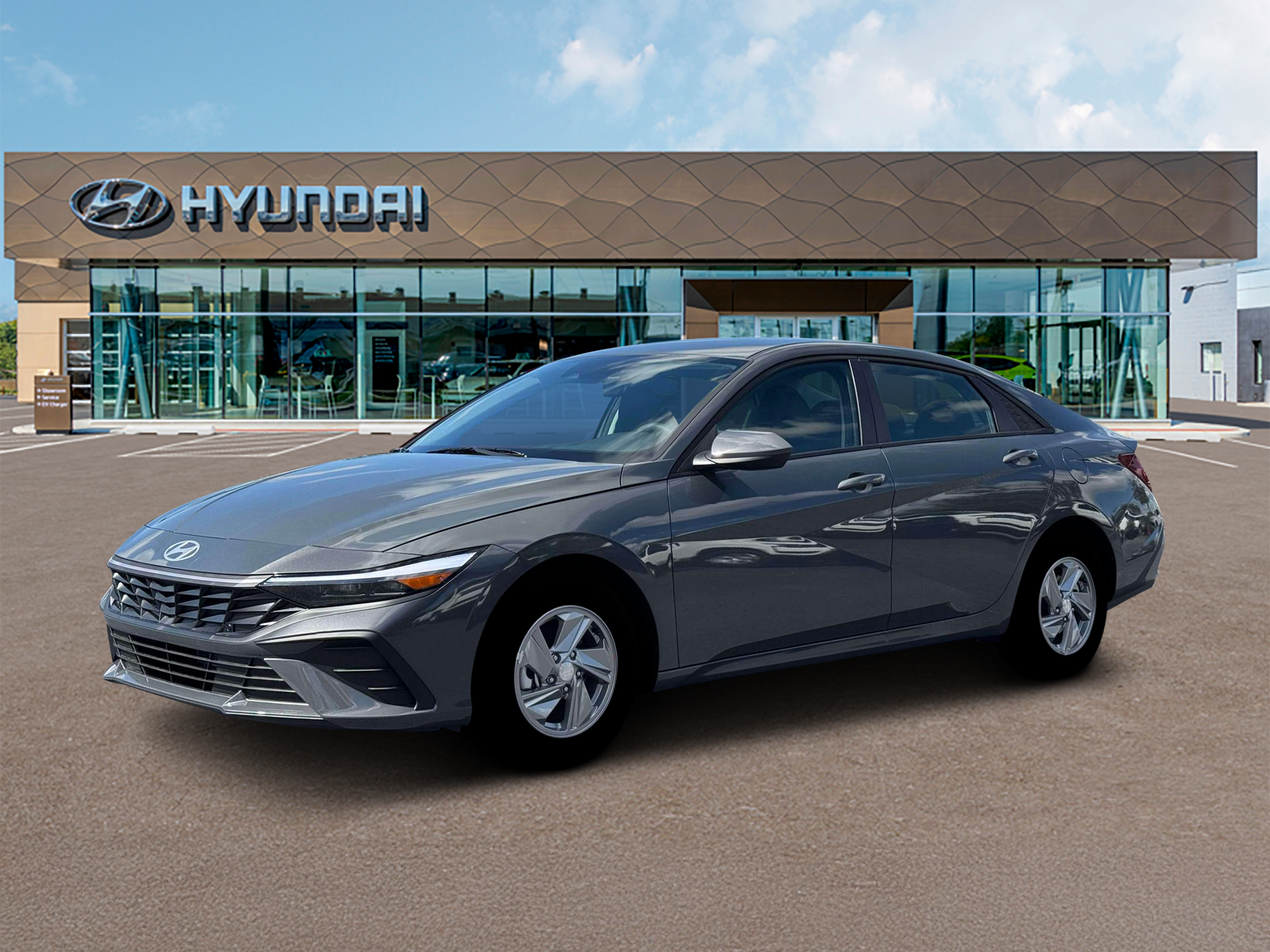 New 2026 Gray Hyundai SE image 2