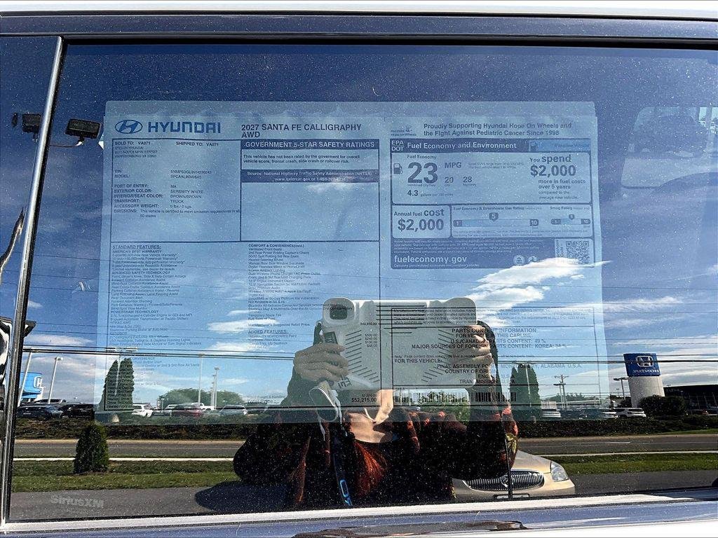 New 2027 White Hyundai Calligraphy AWD image 36
