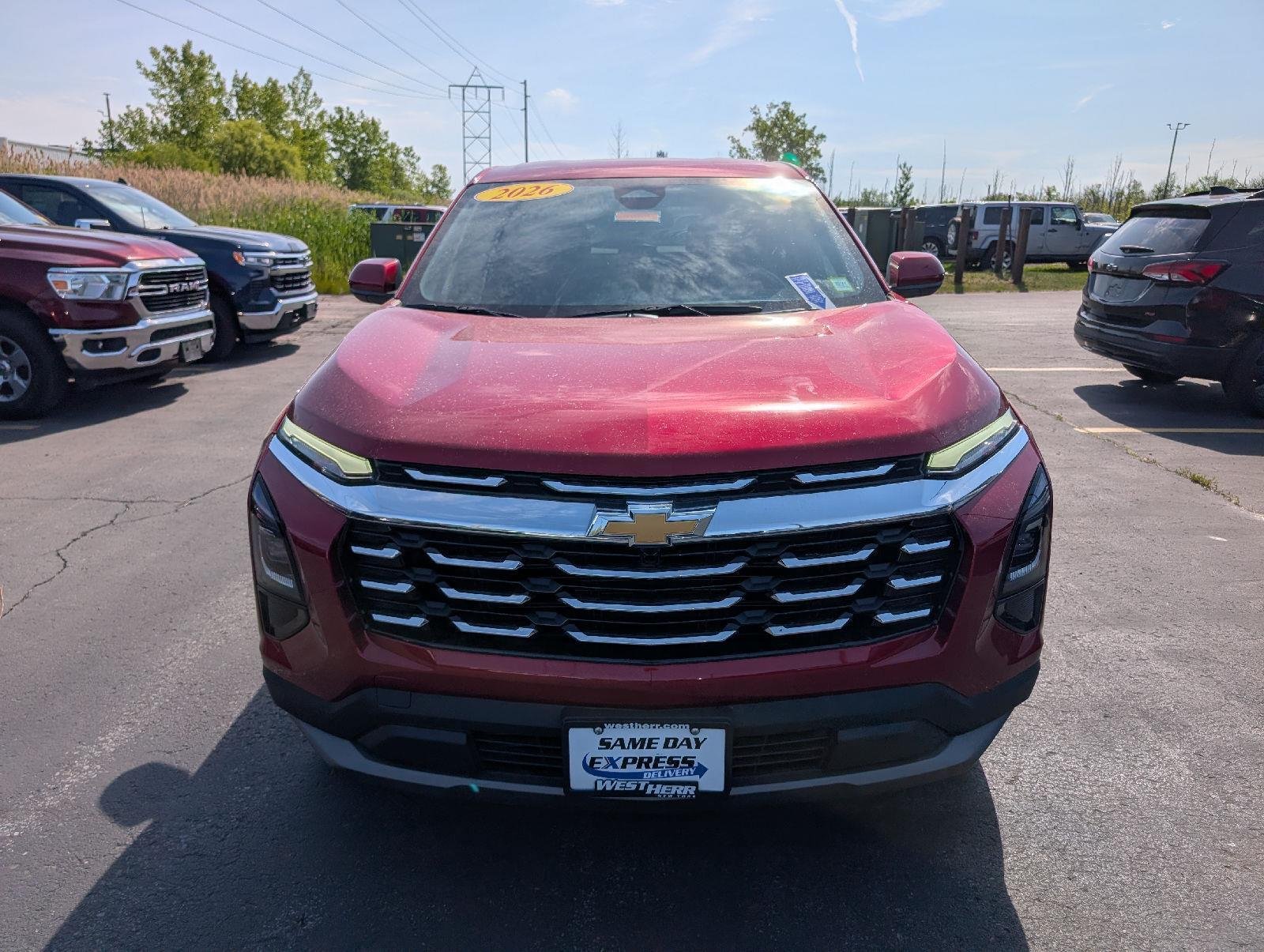 Used 2026 Radiant Red Chevrolet LT image 2
