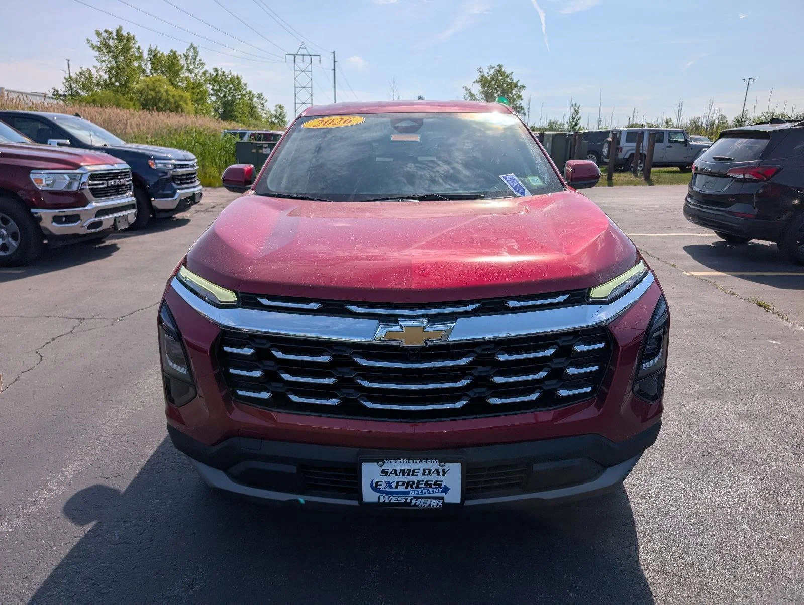 Used 2026 Radiant Red Chevrolet LT image 2