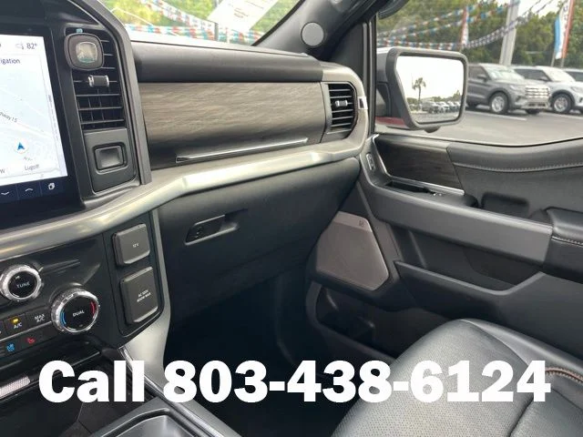 Used 2025 Rapid Red Metallic Tinted Clearcoat Ford Lariat image 26