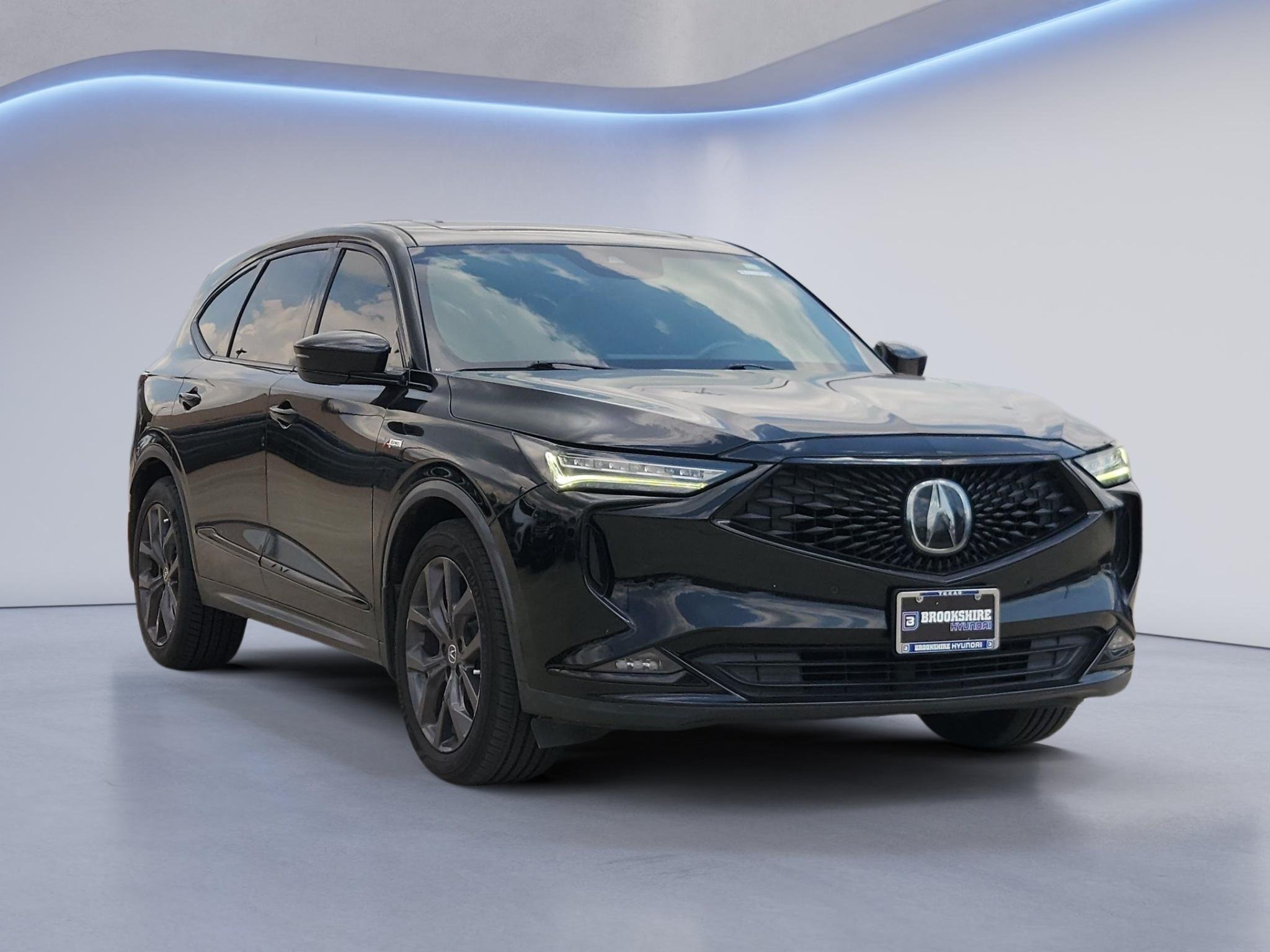 Used 2023 Majestic Black Pearl Acura w/A-Spec Package image 3