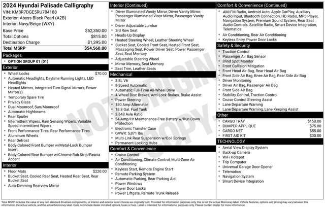Certified Used 2024 Black Hyundai Calligraphy image 29