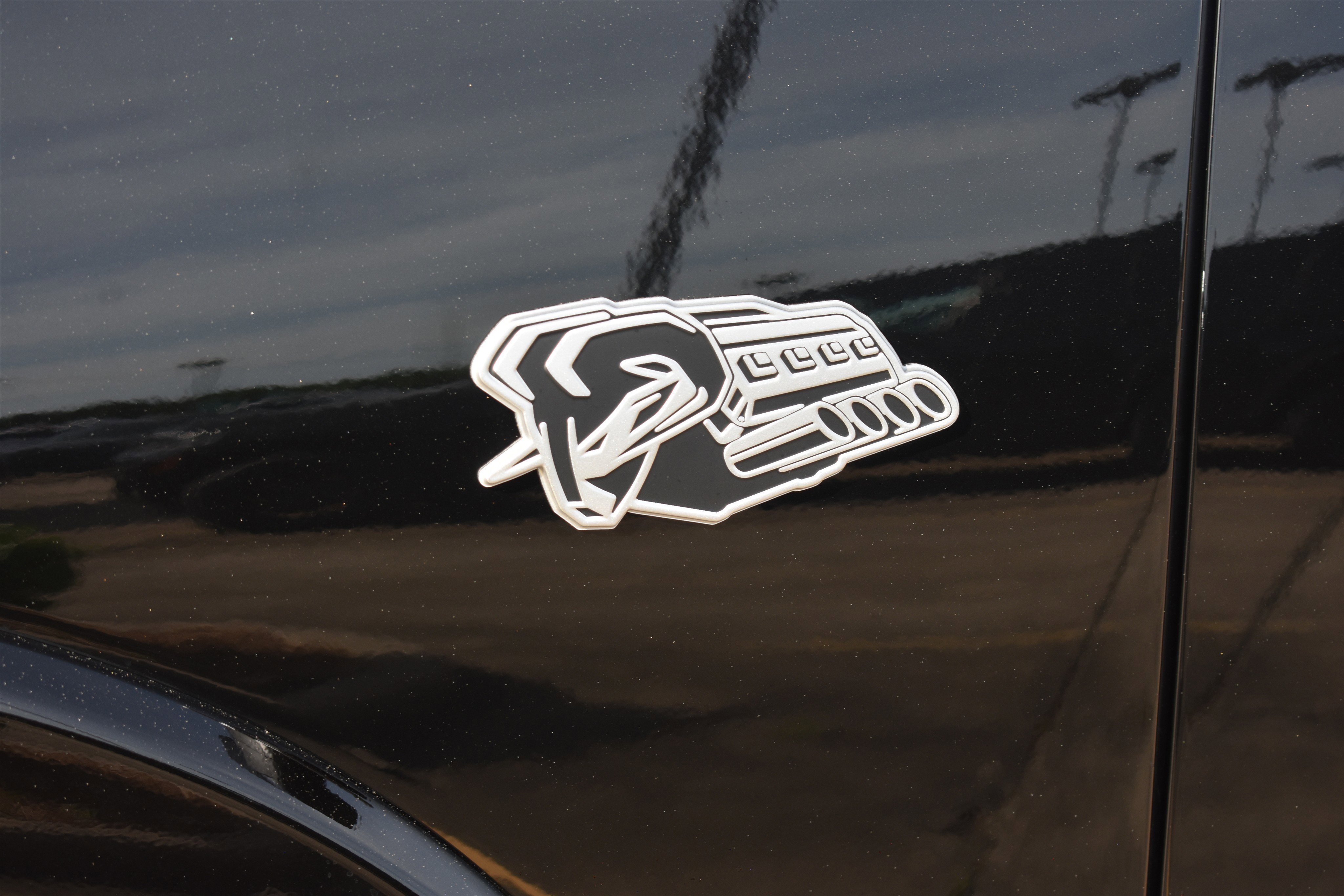 New 2026 Diamond Black Crystal Pearlcoat RAM Big Horn image 12