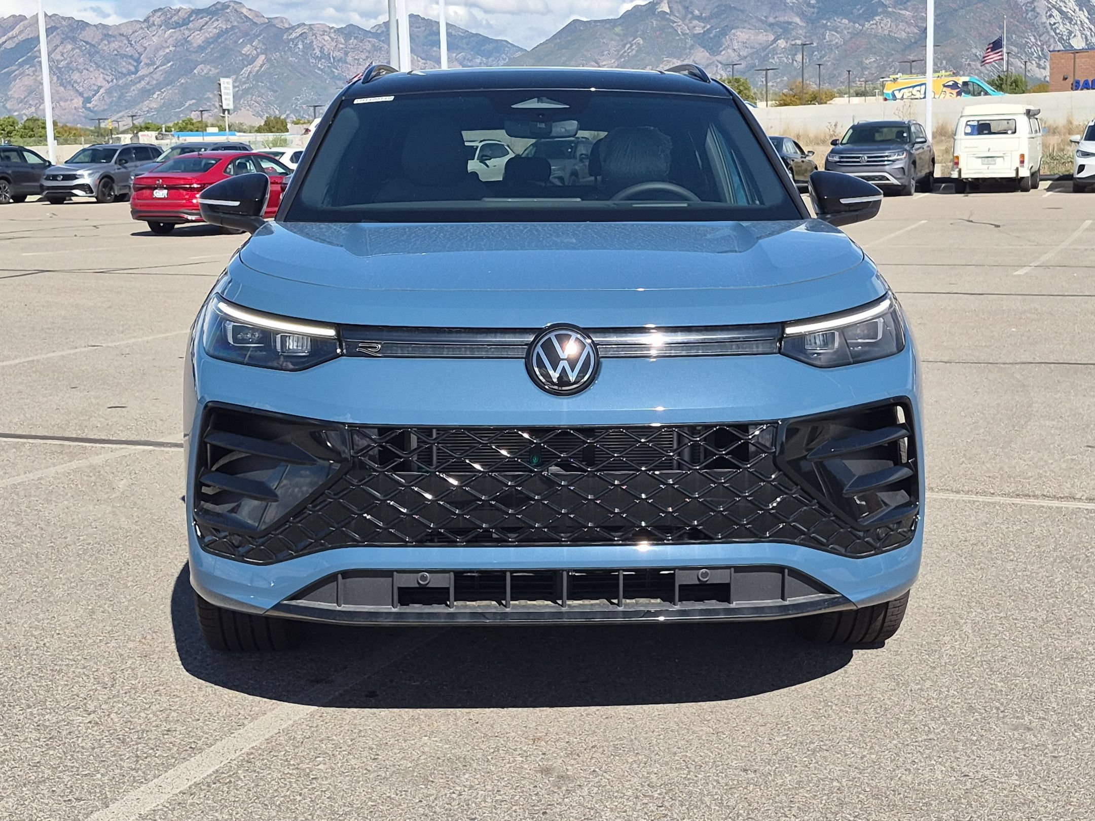 New 2026 Monterey Blue w/Deep Black Roof Volkswagen SE R-Line Black image 9