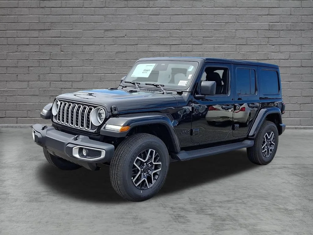 New 2027 Black Clearcoat Jeep Sahara image 4