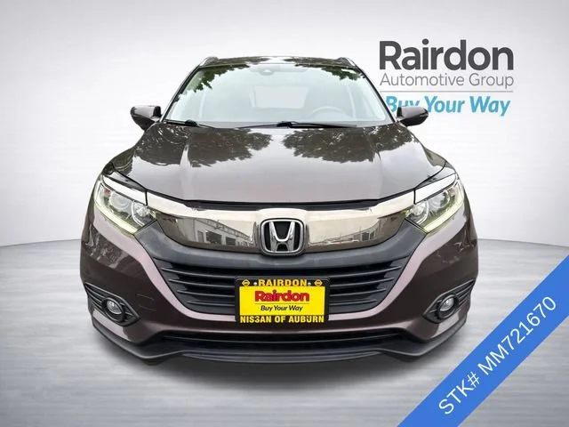 Used 2021 Midnight Amethyst Metallic Honda EX image 2