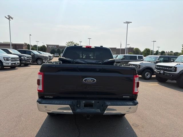 Used 2021 Blue Metallic Ford LARIAT image 7