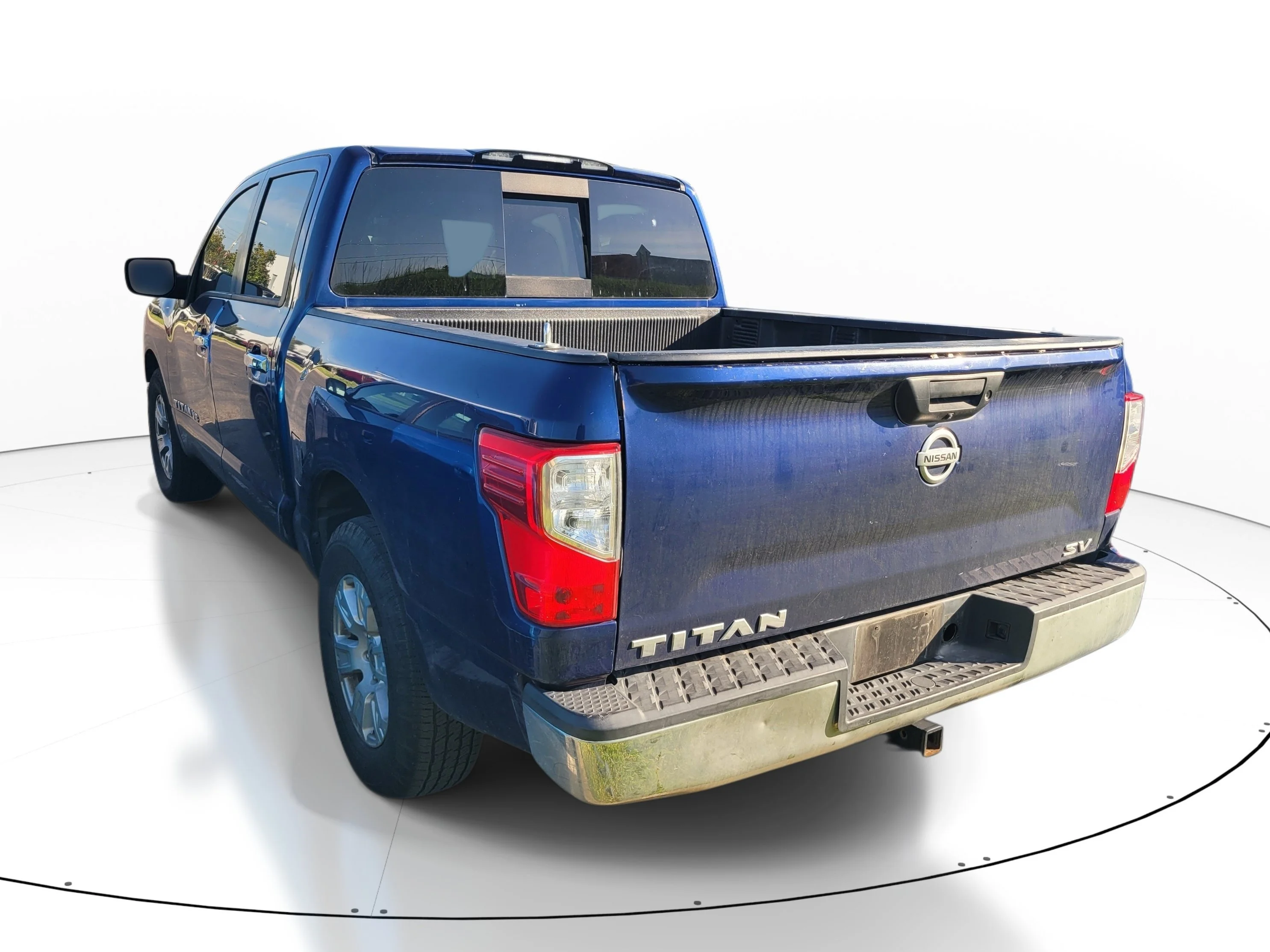 Used 2019 Deep Blue Pearl Metallic Nissan SV image 6