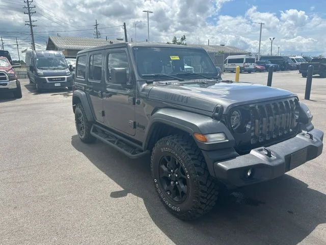 Used 2020 Gray Jeep Unlimited Sport image 11