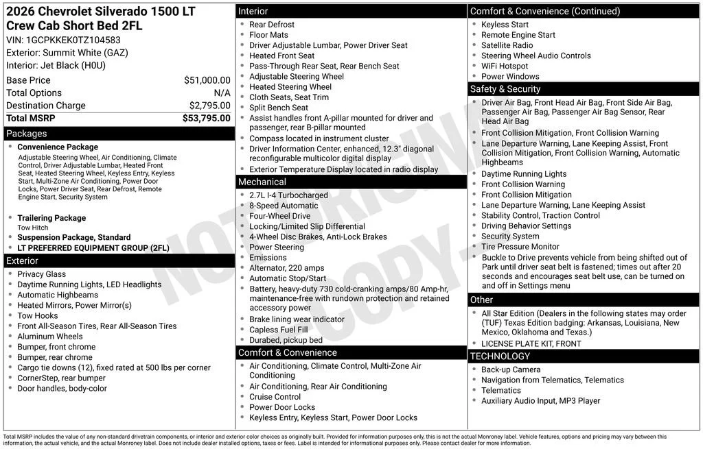2026 Chevrolet Silverado 1500 LT - Photo 23