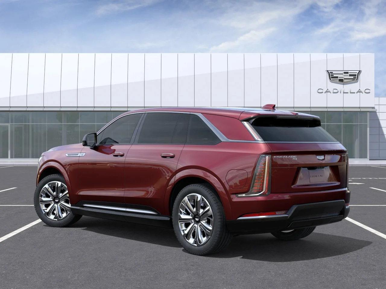 New 2025 Black Cherry Tintcoat Cadillac Luxury 1 image 3
