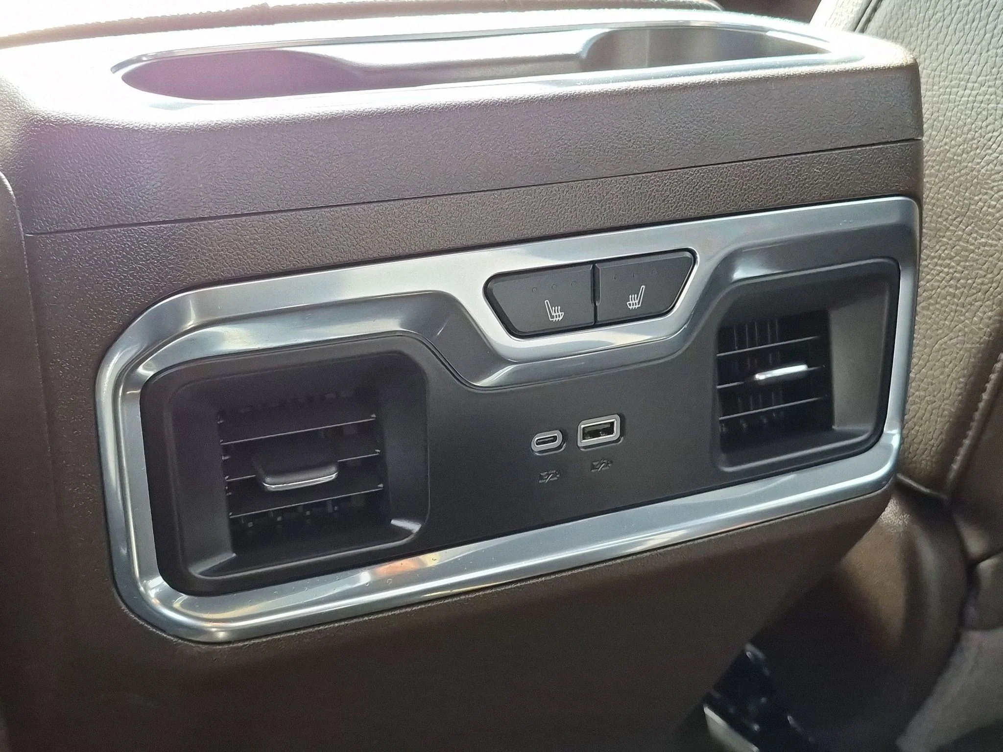 Used 2024 Volcanic Red Tintcoat GMC Denali image 18