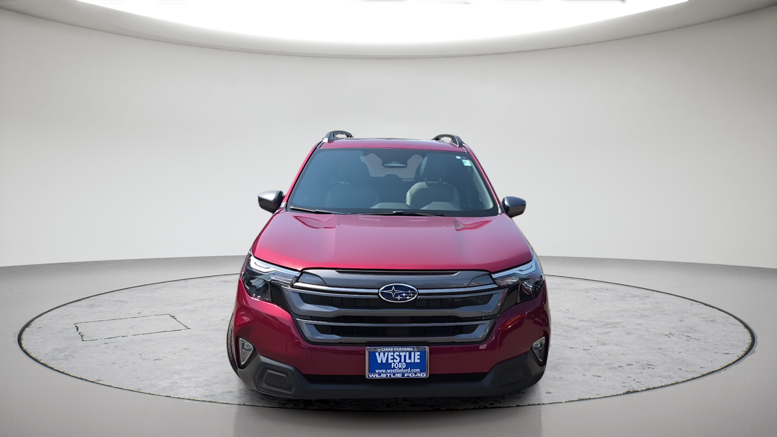 Used 2025 Crimson Red Pearl Subaru Premium image 2
