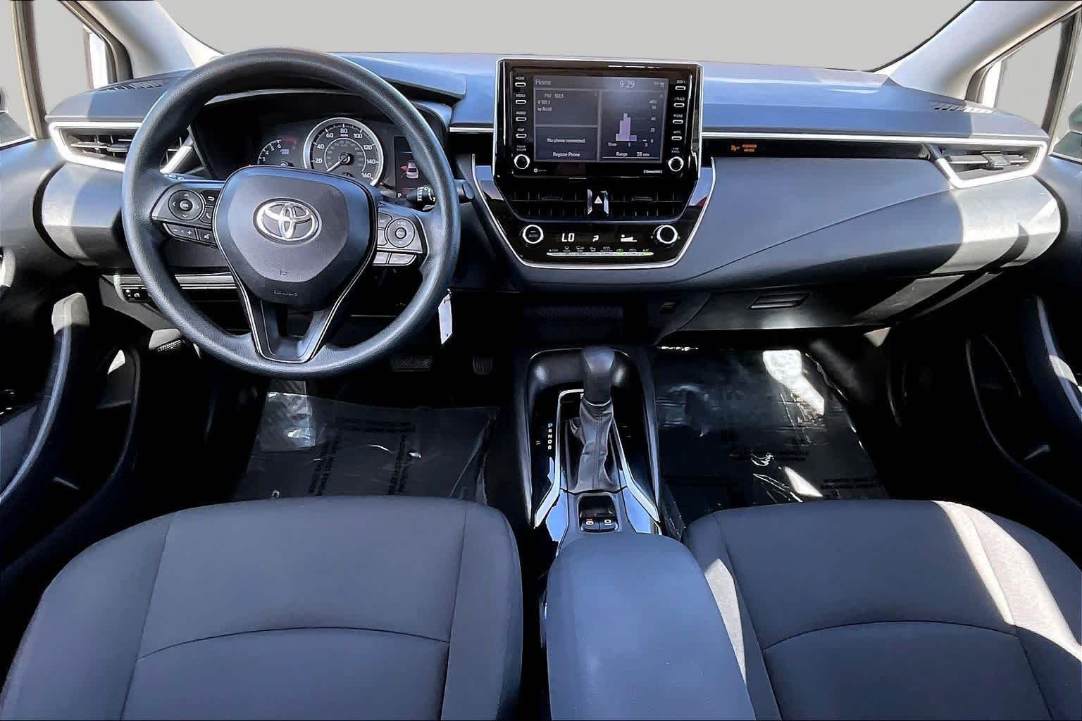 Certified Used 2021 Super White Toyota LE image 15
