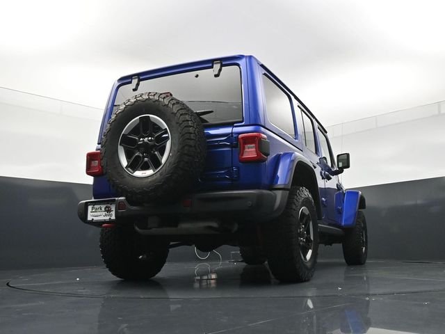 Used 2020 Blue Jeep Unlimited Rubicon image 23