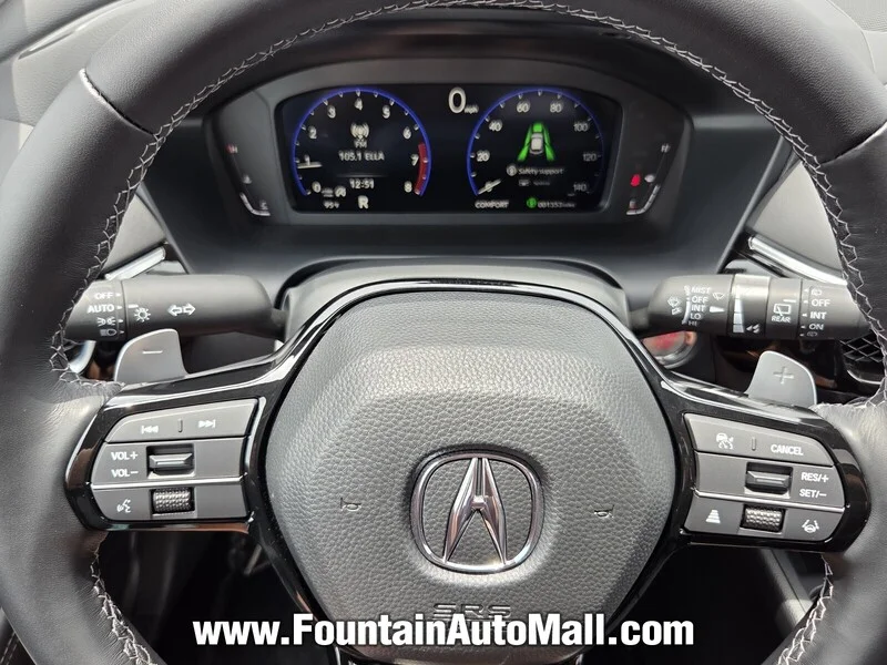 Used 2025 Solar Silver Metallic Acura FWD image 19
